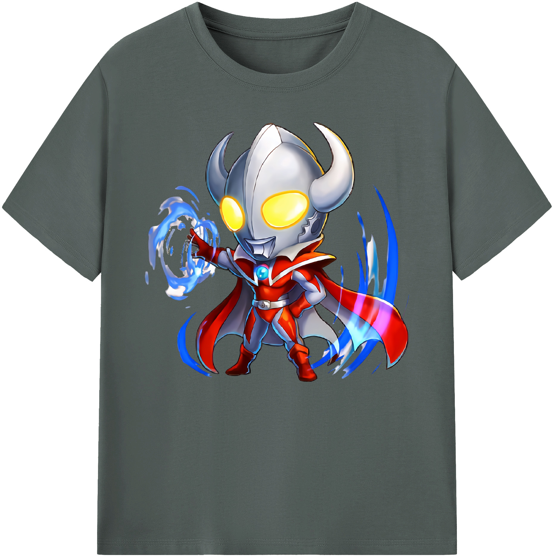（画像用） ウルトラマン Ultraman 綿100％ メンズ半袖Tシャツ｜肌触りやわらか＆通気性
